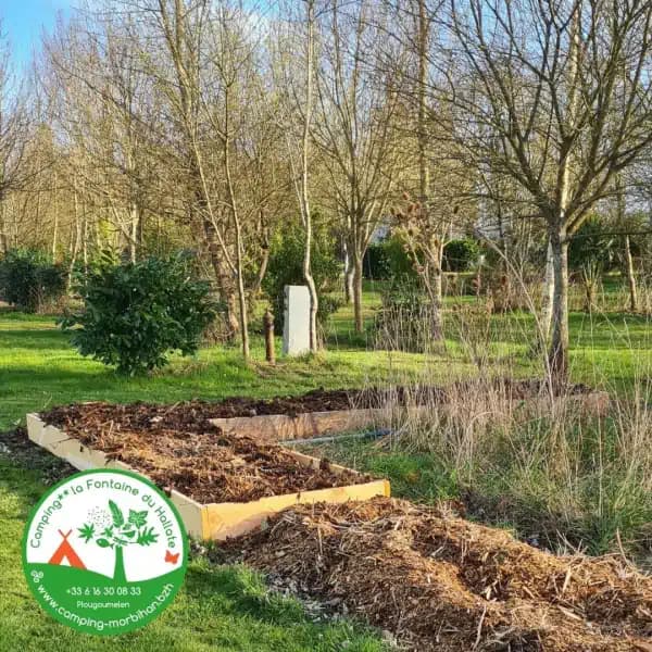 camping hallate - potager et jardin 