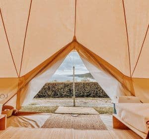 glamping finistère- vue